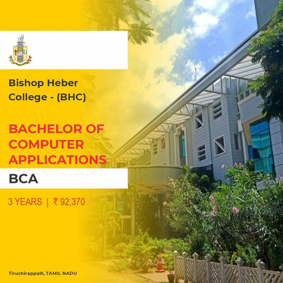Bachelor of Computer Applications (BCA) at Bishop Heber College, Tamil Nadu - Other